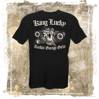 T-shirt Rockin-Garage Girls ROCKABILLY SHIRT TOP Ware von KING-LUCKY