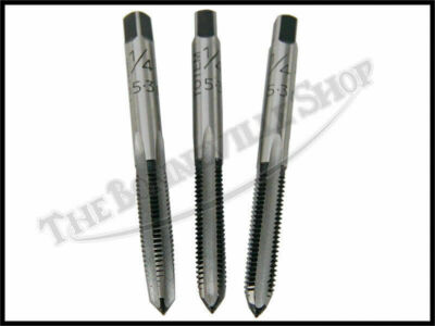 TRIUMPH ETC 1/4'' X 26TPI CEI TAP SET WHITWORTH CYCLE THREAD PN# TBS-06-1161