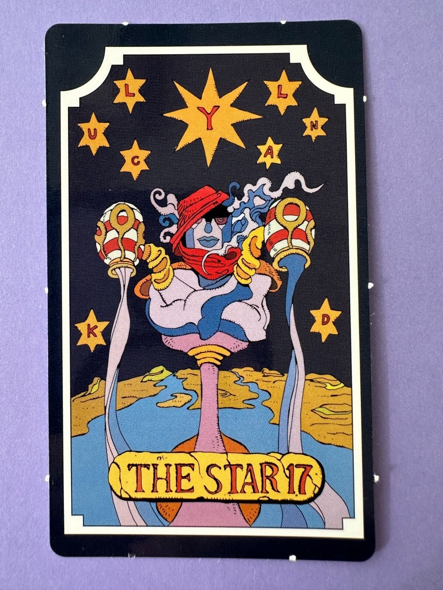 THE STAR 17 JOJO's Bizarre Adventure Stardust Crusaders Tarot Card