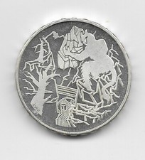 Moneta Svizzera 20 franchi comm. anno 1994  fondo specchio TeufelsbrARG.835/1000