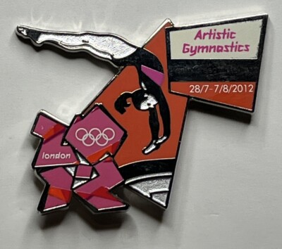 Artistic Gymnastics Olympic Pin ~ 2012 London ~ North Greenwich Arena