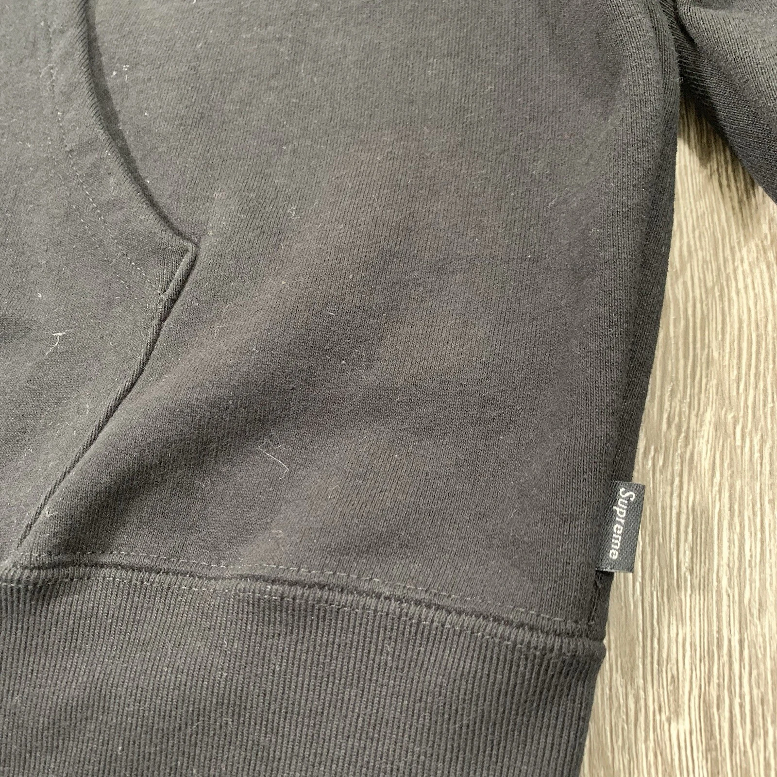 SUPREME Maschera facciale doppio cappuccio full zip con cappuccio FW22 NERO XXL