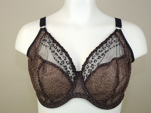 Reggiseno Elomi 8900 Matilda supporto laterale tuffo sfoderato ferretto taglia US 42 J