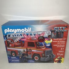 playmobil city action rescue ladder unit