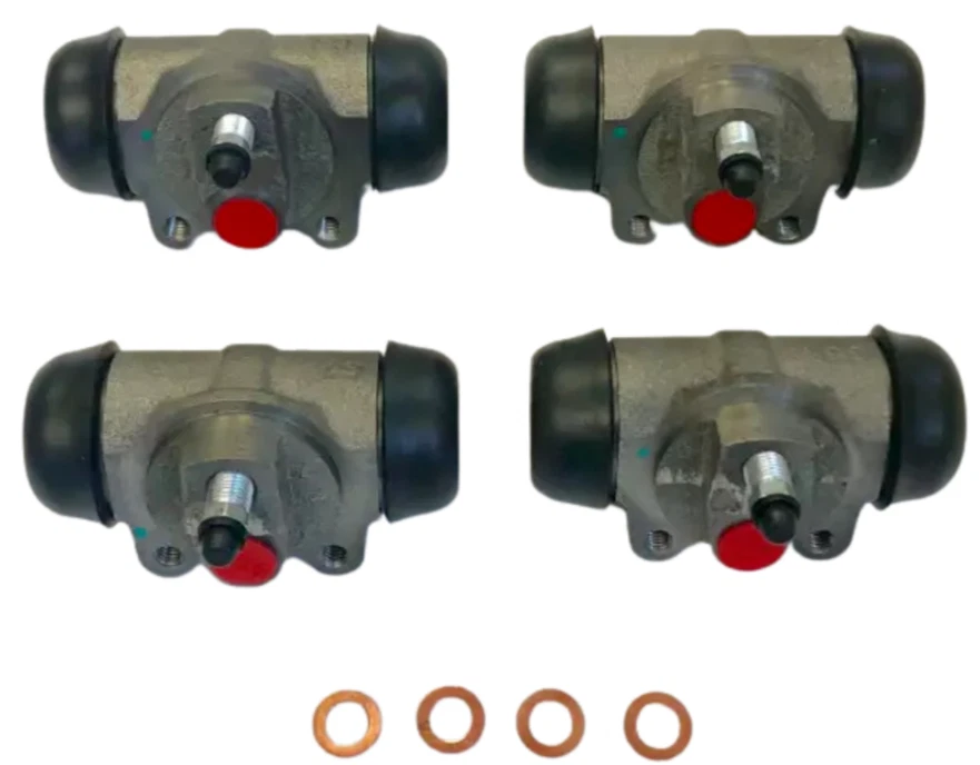 Juego de cilindros de rueda de freno delantero y trasero izquierdo/derecho DeSoto 1929-1932 Foto 2 de 4