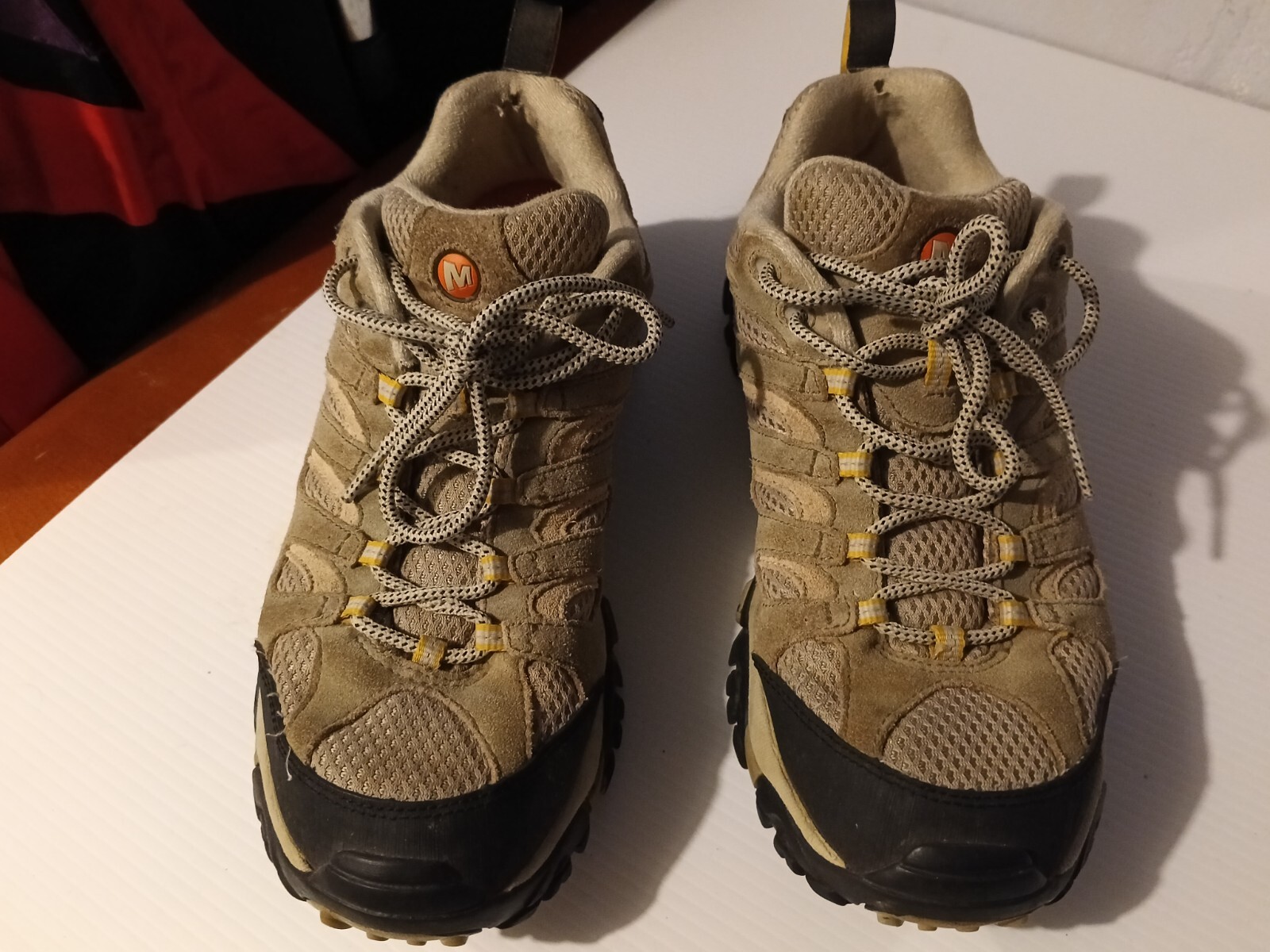 Scarpe da trekking Merrell Moab Ventilator taglia 11 donna color talpa crema outdoor