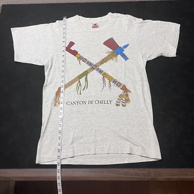 Peace Pipe Shirt Vintage Tomahawk Great Plains Chiefs Skull and Bones Navajo 90s