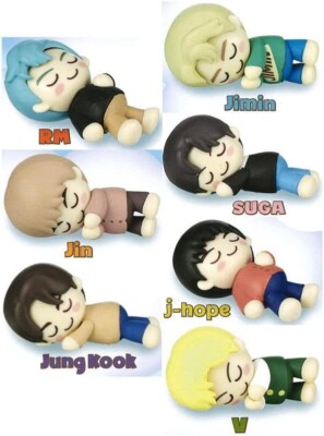 TinyTAN Dynamite Ver Yaya Friend Fig All 7 variety set Gashapon