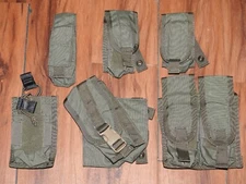 FirstSpear / DBT Molle Pals Foliage Green / Ranger Green Pouch Set