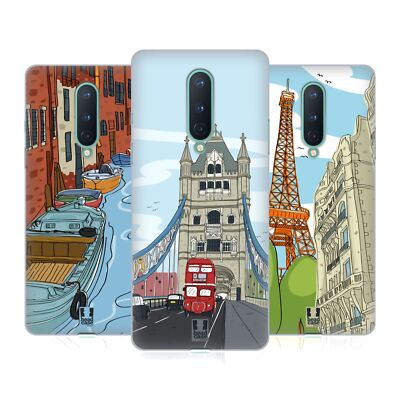 HEAD CASE DESIGNS DOODLE CITIES SERIES 2 SOFT GEL CASE FOR GOOGLE ONEPLUS PHONES