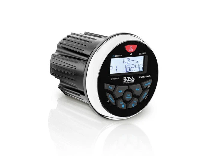 BOSS Audio Systems MGR450B Marine Boat Stereo Gauge Receiver - Thumbnail 3