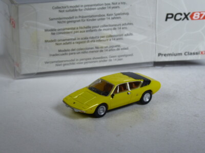 (YG-48) PCX87 Lamborghini Urraco gelb in 1:87 in OVP