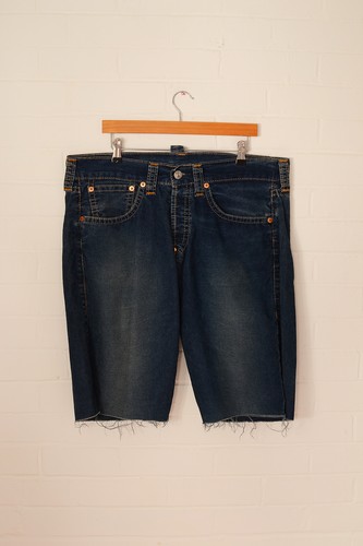 Corduroy Shorts Dark Blue 