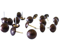 UPHOLSTERY NAILS TACKS PINS Studs in 28 Colour DECORATIVE Finishes for Furniture