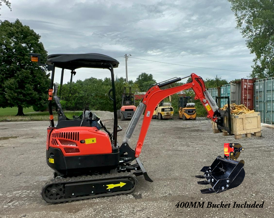 FREE SHIPPING 2025 2 Ton New Mini Excavator, KUBOTA D902 Diesel
