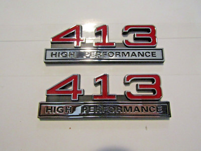 413 HIGH PERFORMANCE EMBLEMS 4