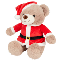 Weihnachten Kuscheltier PlüSchtier Stofftier TeddybäR 30Cm Flauschig