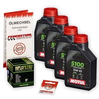 Honda Cbr 600 F (PC25) 91-94, Motul 10W40 Ester ÖL + Hiflo ÖLfilter, MotoröL Set