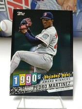 2020 Topps Decades' Best Black #DB-62 Pedro Martinez
