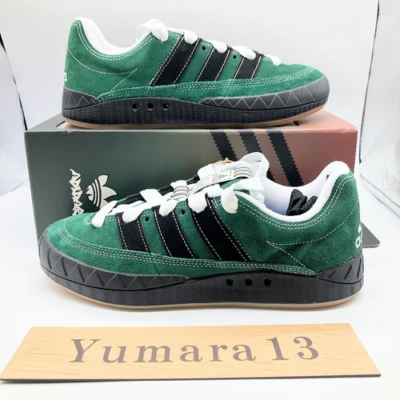 YNuK × adidas Adimatic Dark Green Core Black Off White IE2164