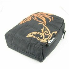 Ex-Pro Orange & Black Designer Digital Camera Case Pentax Optio