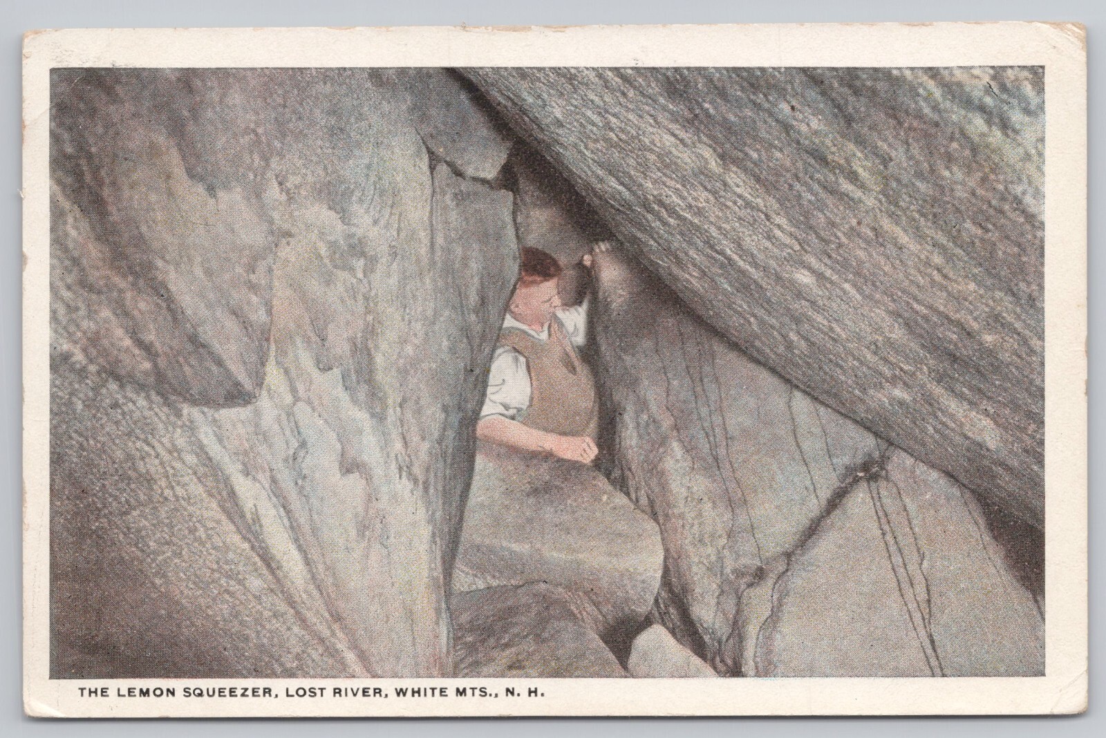 White Mountains New Hampshire, Lemon Squeezer, Lost River, Vintage Postcard eBay