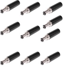 10 spinotto jack a saldare alimentazione dc 5,5 mm spinotti jk5.5