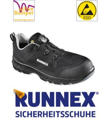 Arbeitsschuh Runnex S1PS ESD FlexStar Sicherheitshalbschuh Halbschuh Atop