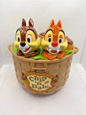 Tokyo Disney Resort Chip & Dale Popcorn Container Bucket Used