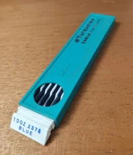 Vintage Berol Turquoise Eagle Drawing Leads #2376 BLUE 