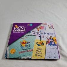 Disney's Print Studio Winnie the Pooh PC 1997 CD-Rom Disney Interactive Win 95
