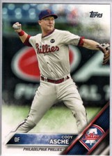 2016 Topps #478 Cody Asche NM-MT Phillies ID:3102