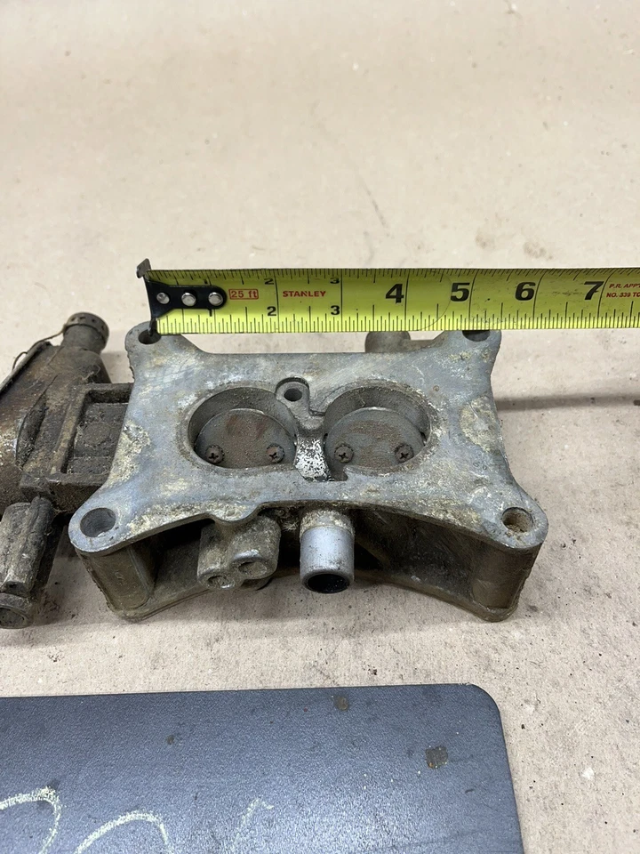 Оригинальная пластина крепления карбюратора Ford Mustang Cougar F100 Autolite MOTORCRAFT - Изображение 3 из 4