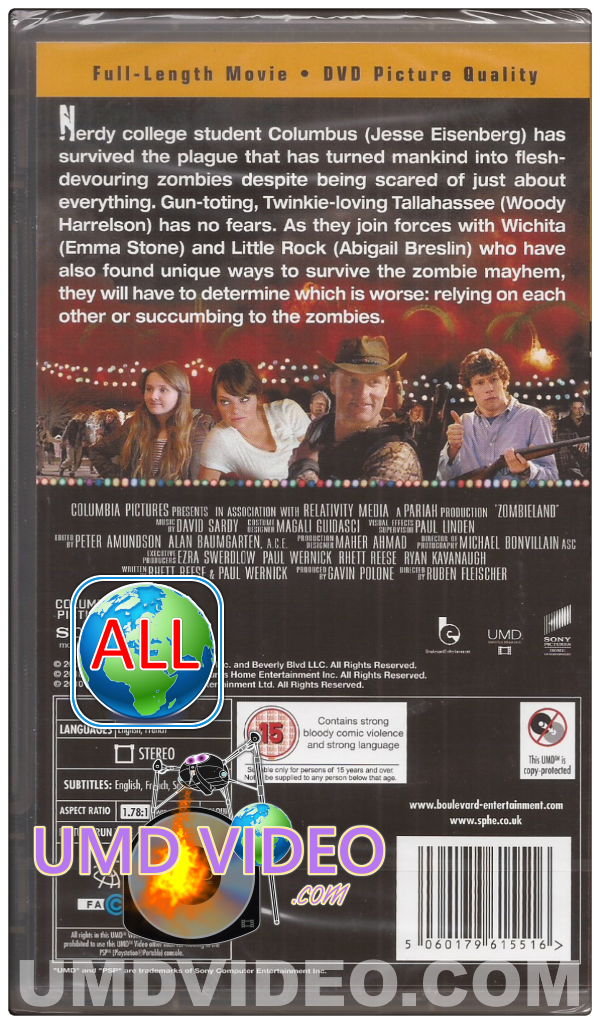 PSP UMD Movie - Zombieland 5060179615516| eBay