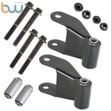 Rear Leaf Spring Shackle Bracket Repair Kit Pair Set of 2 For Ford Mazda Truck