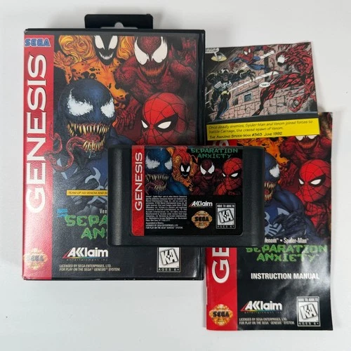 Separation Anxiety Sega Genesis Complete w/ Manual CIB - AMAZING CONDITION