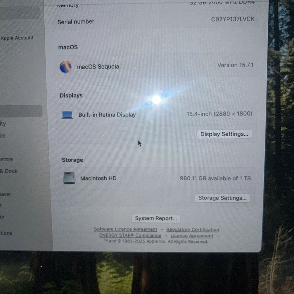 Apple MacBook Pro 15" 2019 · i9 · 32GB · 1TB, photo 2 of 5
