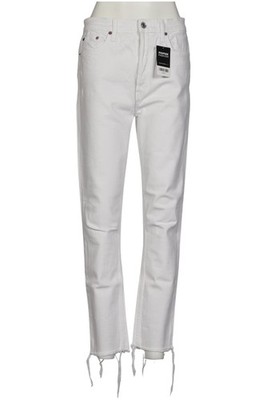 REDONE Jeans Damen Hose Denim Jeanshose Gr. W28 Baumwolle Weiß #pyqp6i7