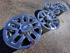 18" CHEVROLET SILVERADO 2500 HD CHEVY OEM FACTORY STOCK WHEELS RIMS 8X180 2500HD