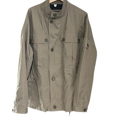Lacoste Devanlay Jacket Parka Taupe Men s Large (Size 54) Field Utility