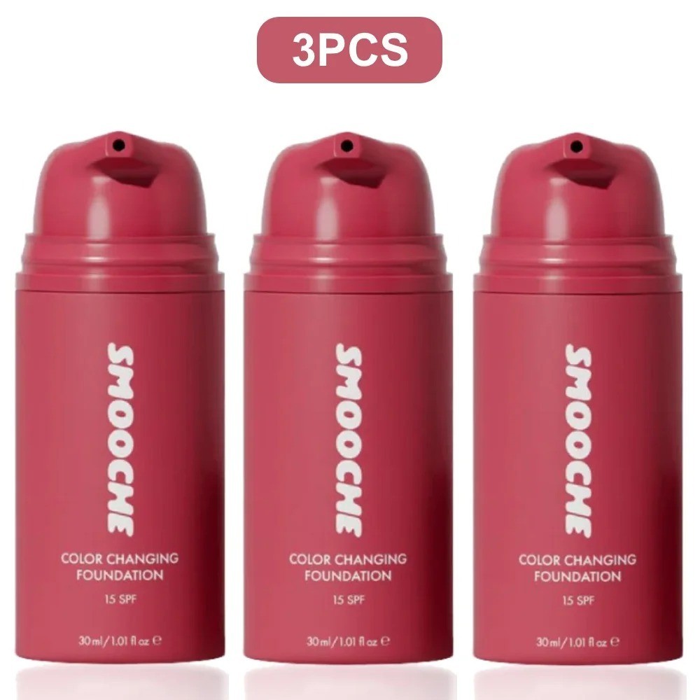 Smooche Foundation Korean, Smooche Color Changing Foundation, For All Skin Types