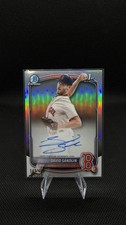 2025 David Sandlin 1st Bowman Chrome /499 Refractor Auto White Sox #CPA-DSA