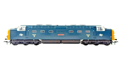 BACHMANN SPUR OO - CLASS 55 DELTIC 55018 BR BLAU BALLYMOSS DCC SOUND NQP | Condition: Used