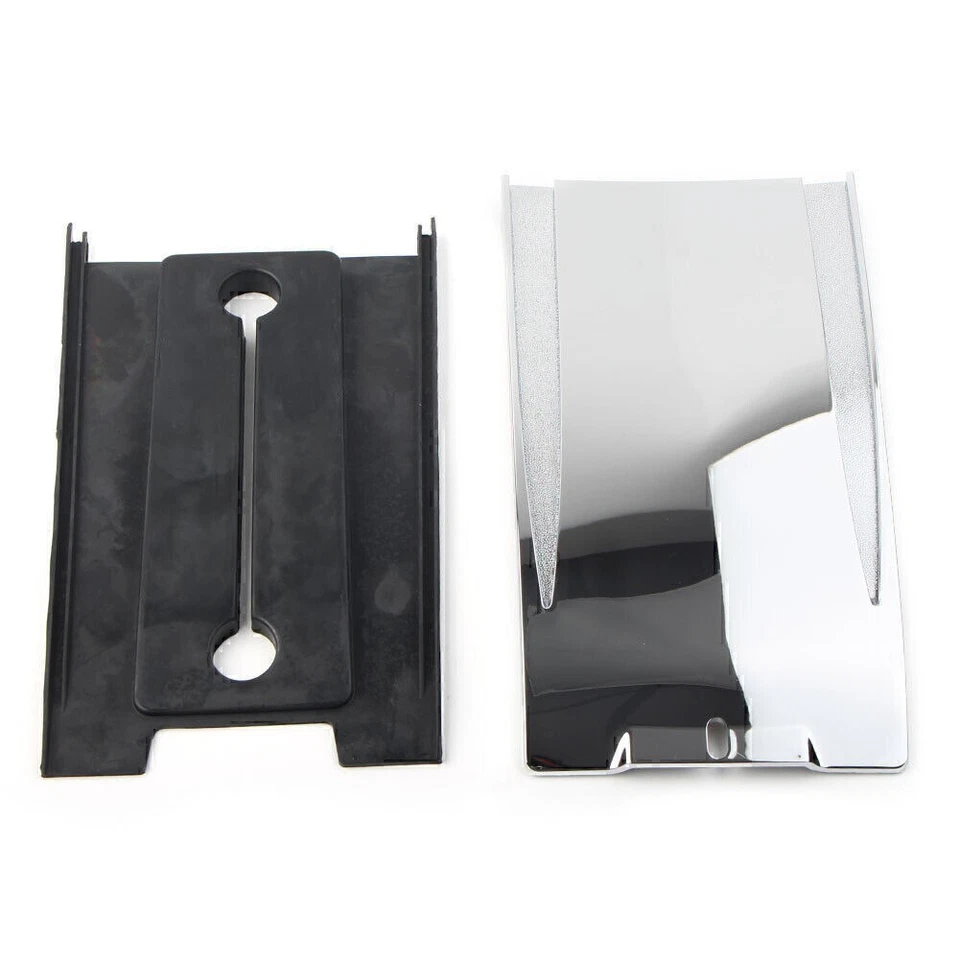 Extensión de panel inferior cromado ABS Fit Harley Davidson Softail Deluxe Softail Foto 2 de 4