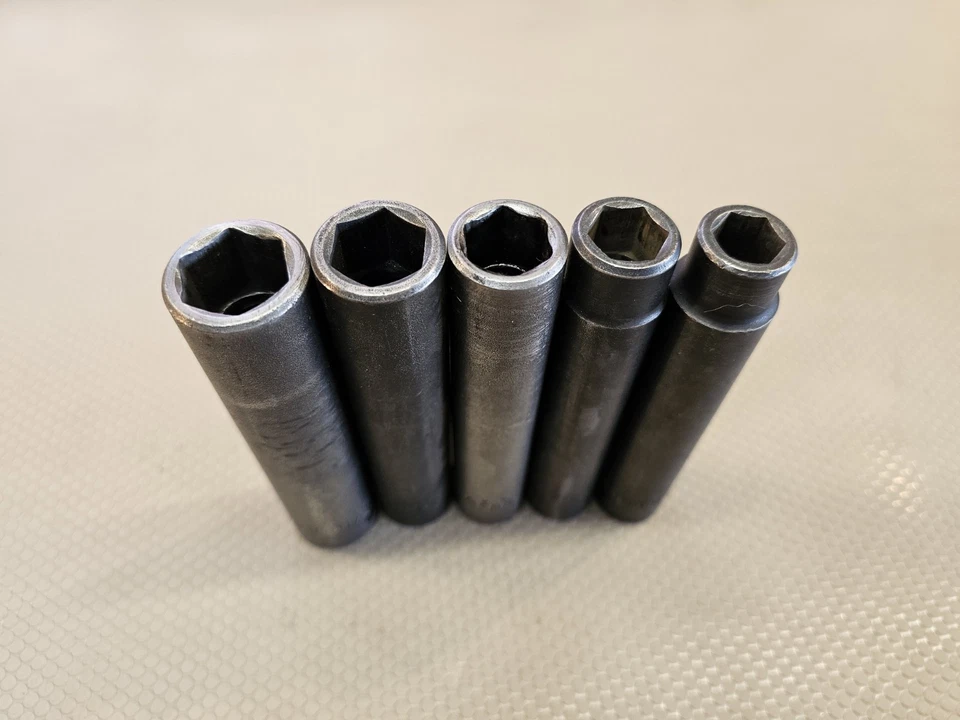 MAC TOOLS SVDP56DPT 5 Pc. Extra Deep Impact Socket Set 5" Long, 1/2 Drive *RARE* - Image 4 of 4