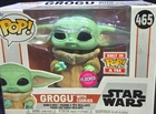 Funko Pop! Vinyl Star Wars Grogu with Cookies Flocked Pop! & Tee Exclusive #465