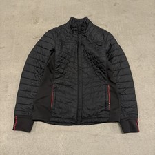 Ariat Quilted Black Puffer Jacket Womens S Horse Riding English Equestrian EUC 