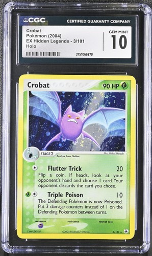 Crobat graded CGC 10 for sale on eBay