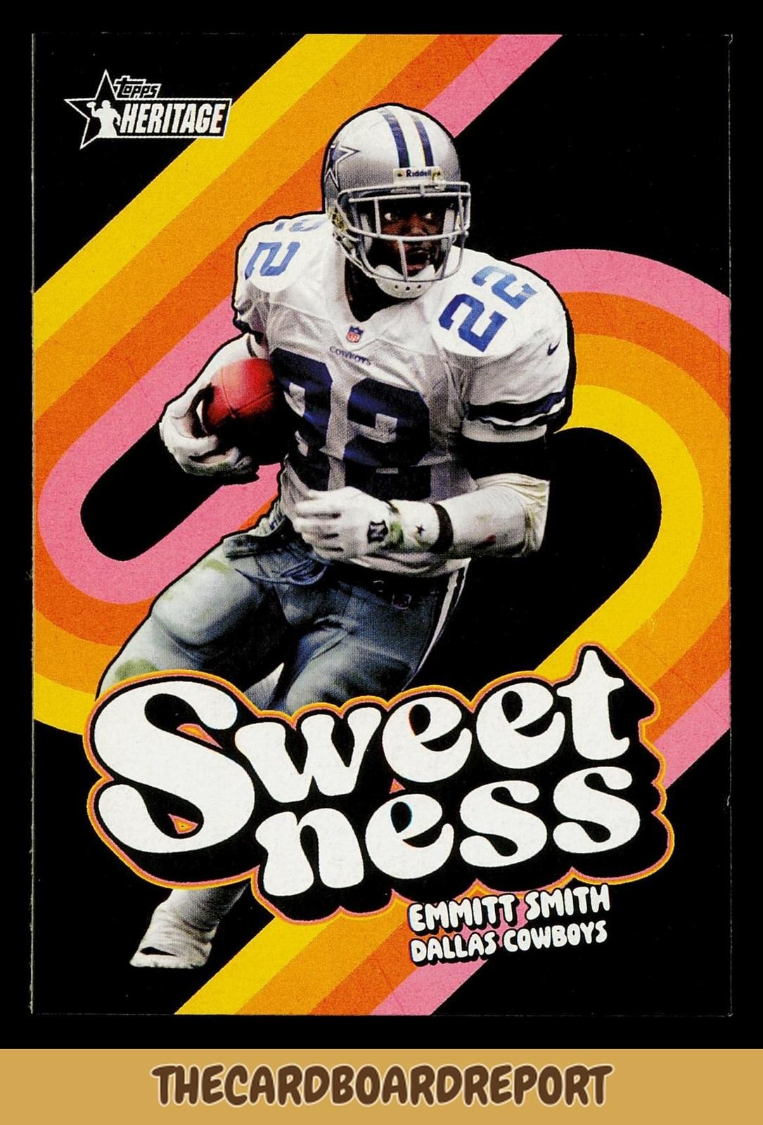 Emmitt Smith #S-1 - 2026 Topps Heritage Sweetness HOF
