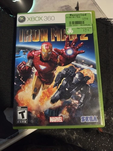 Iron Man 2 (Microsoft Xbox 360) Complete In Box